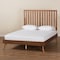 Baxton Studio Saki Mid-Century Modern Walnut Brown Finished Wood Queen Size Platform Bed 186-11136-9408-Zoro - alternate 9
